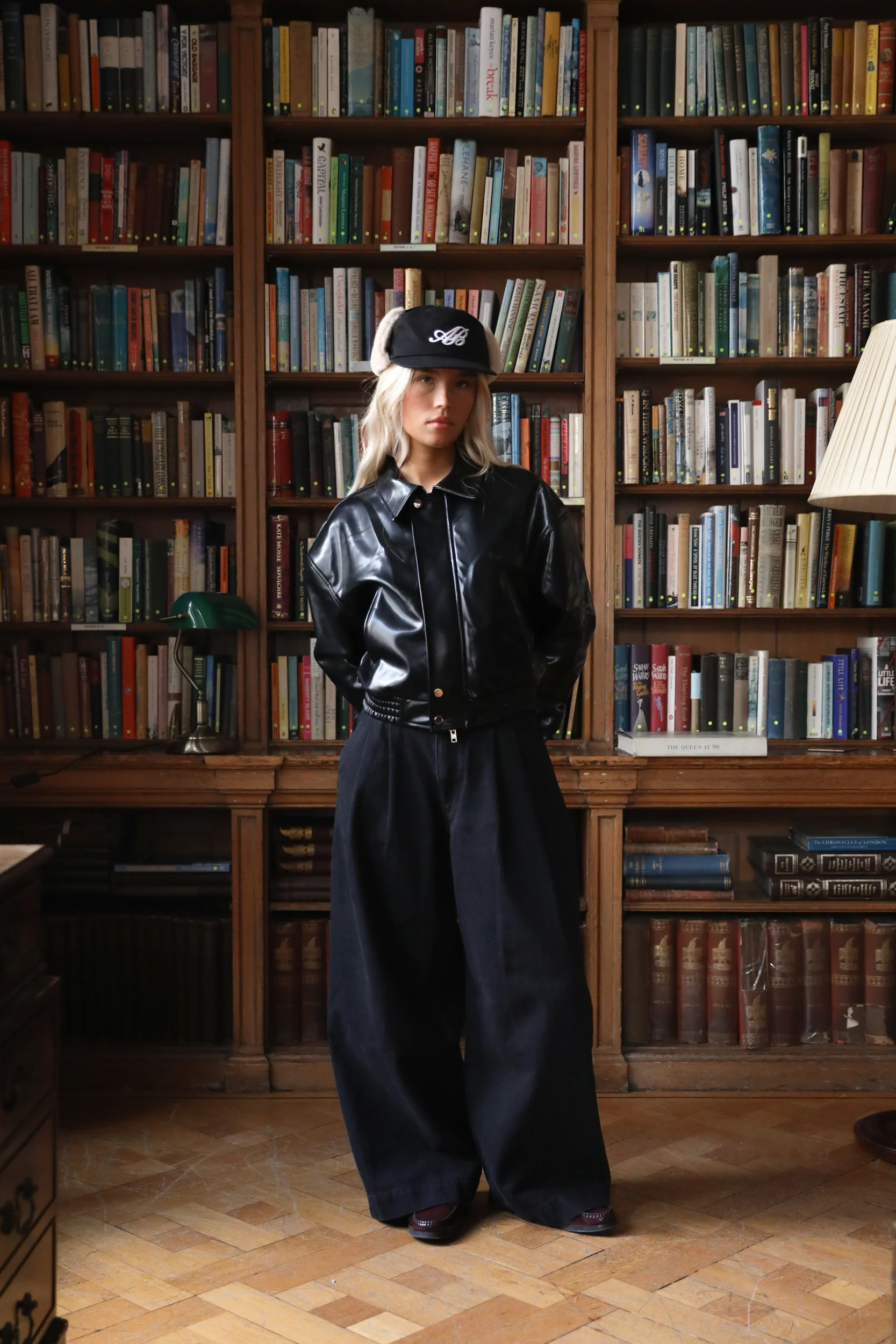 AB Faux Leather Jacket - Image 4