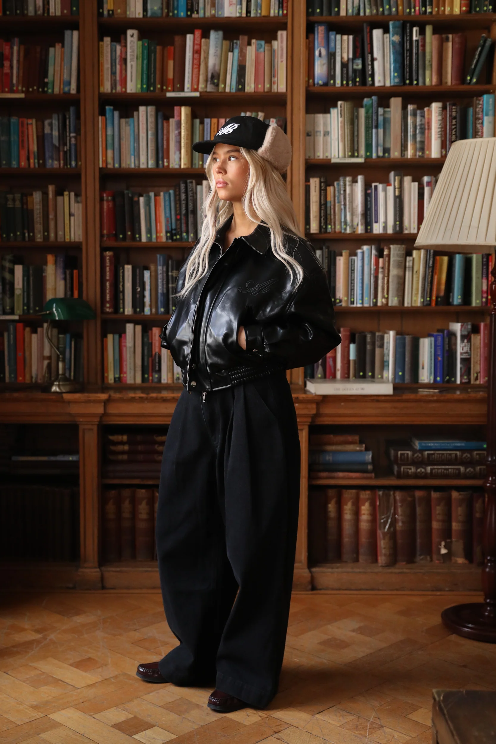 AB Faux Leather Jacket - Image 6