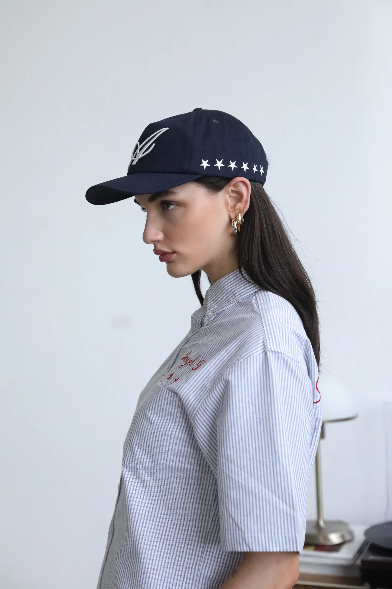 Navy Signature Star Hat - Image 4