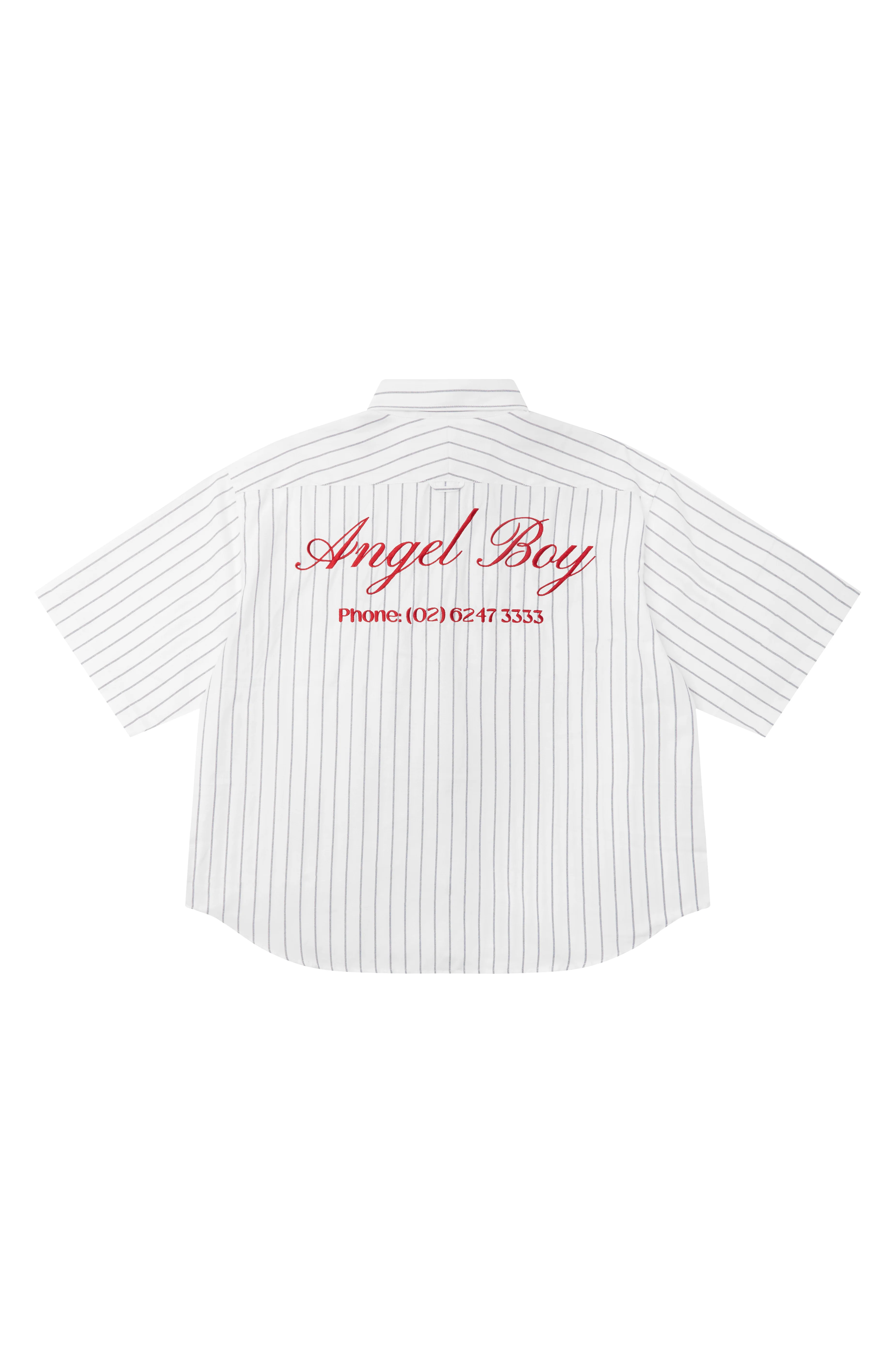 Angel Boy Black Pinstripe Shirt - Image 6