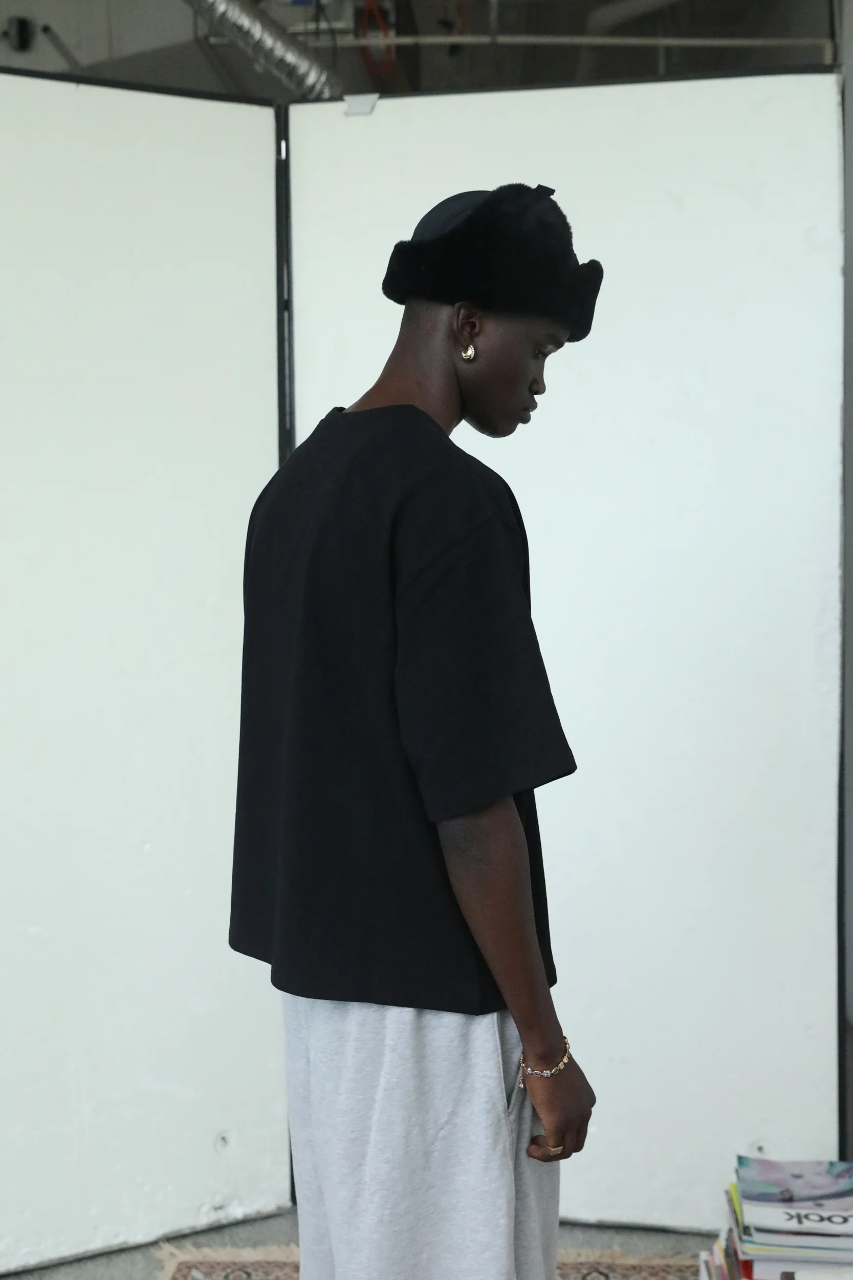 Signature Black Box Tee - White Writing - Image 10