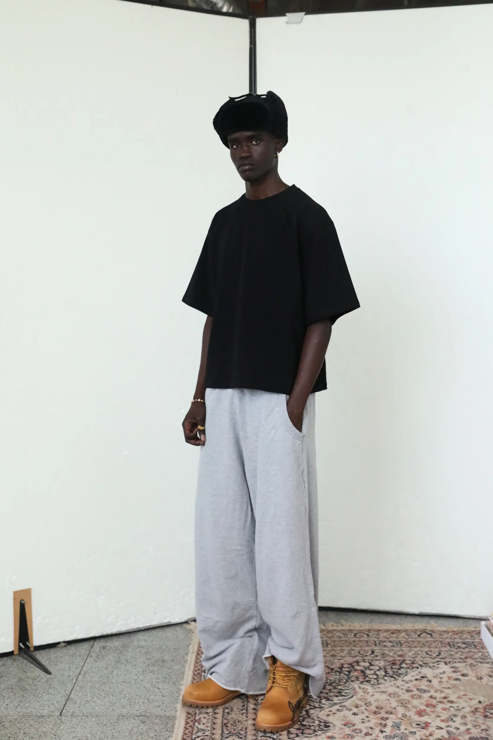 Signature Black Box Tee - White Writing - Image 11