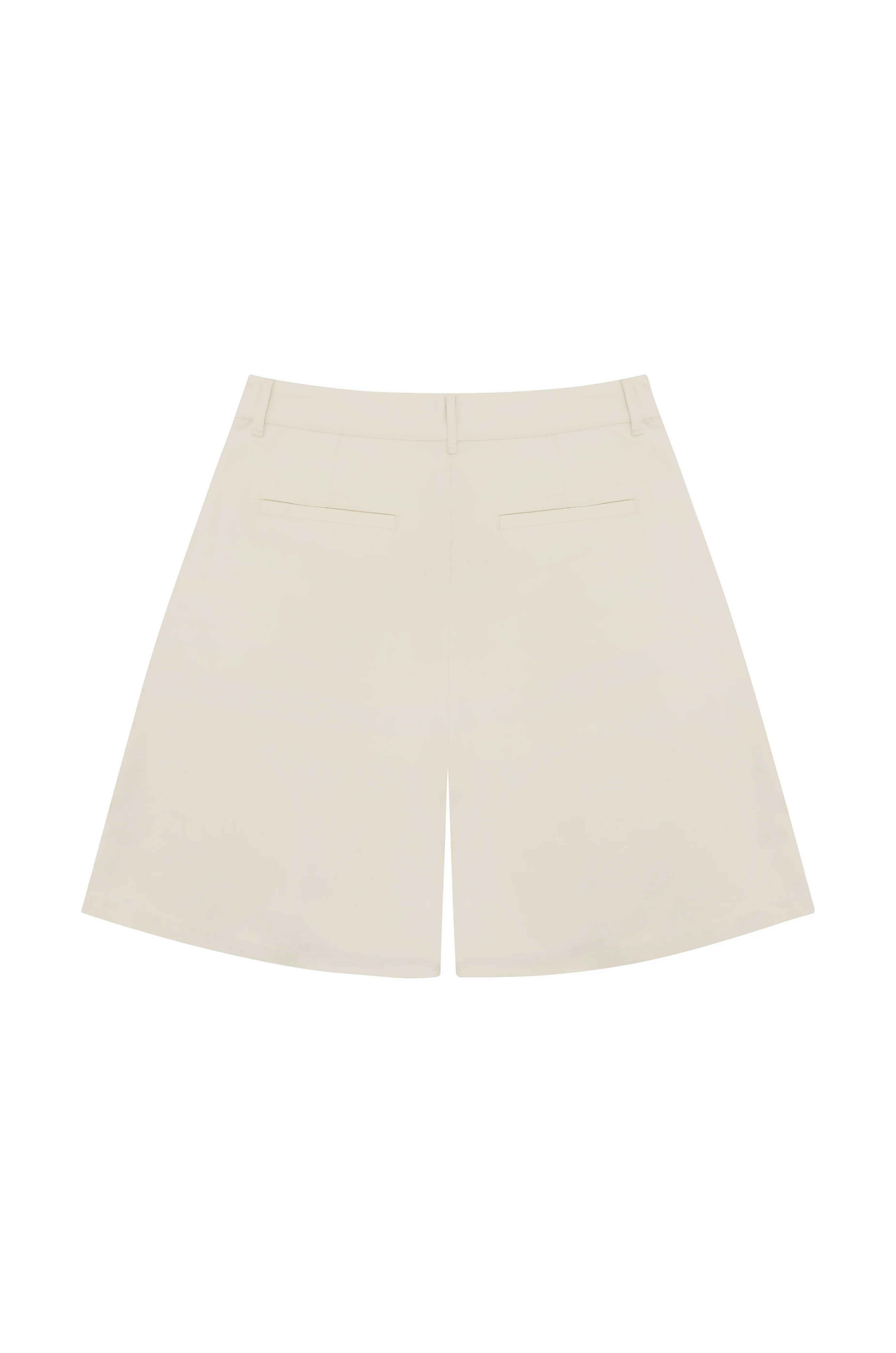 White Pleated Shorts - Image 3