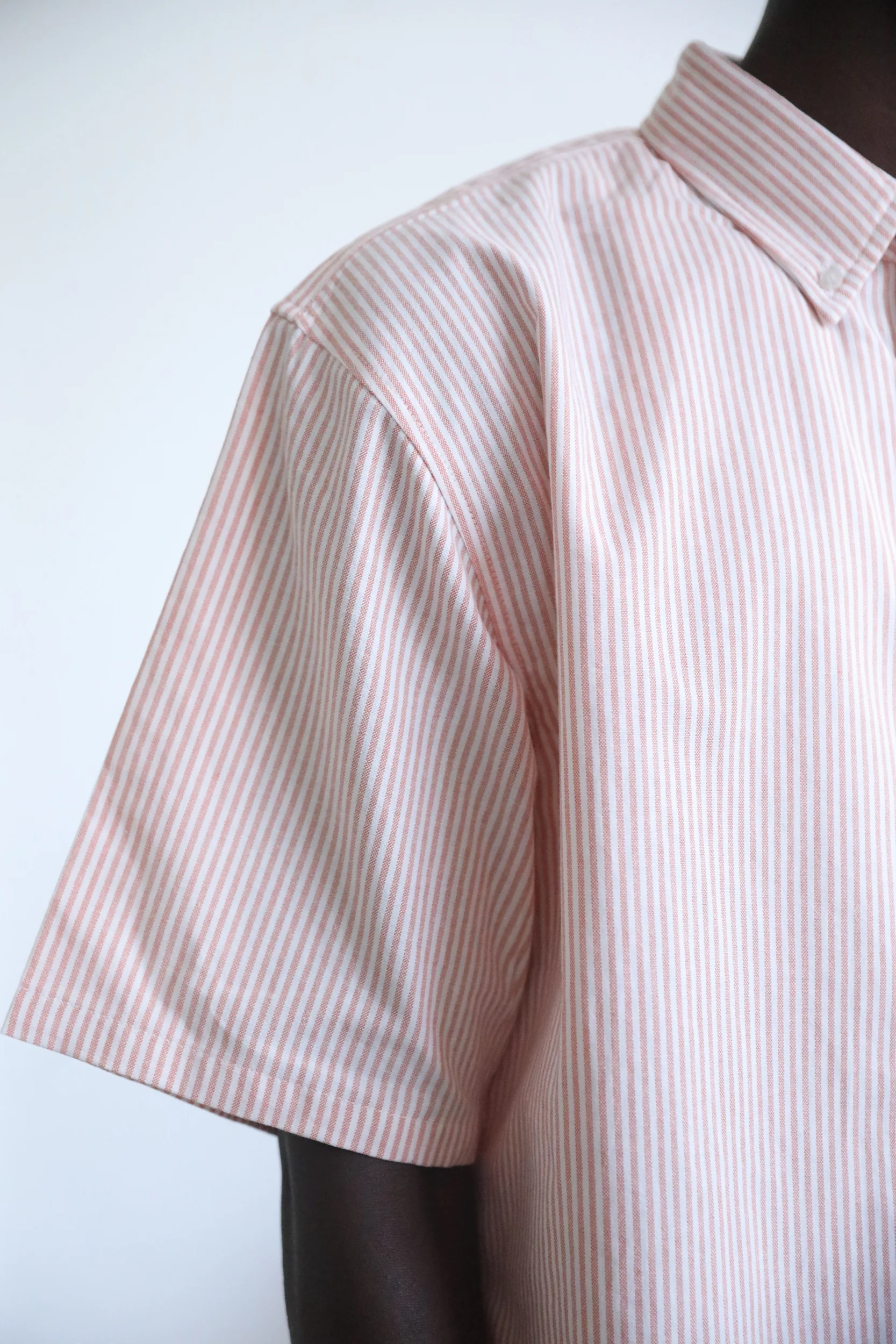 Angel Boy Red Pinstripe Shirt - Image 7