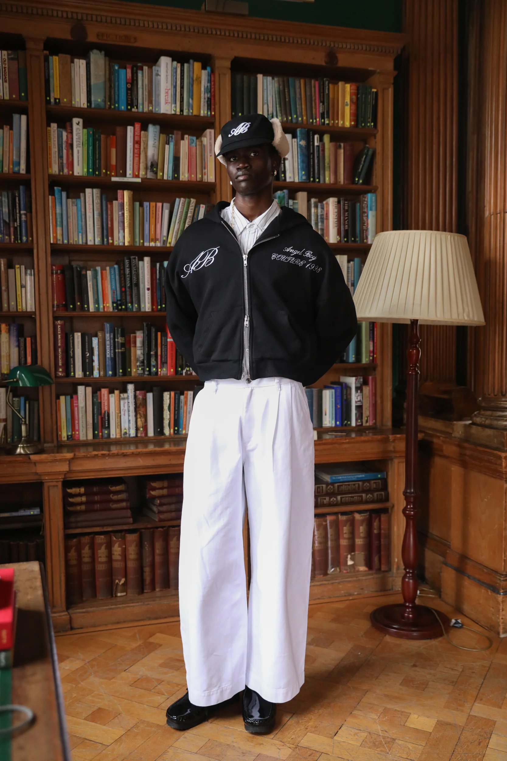 Angel Boy Script Black Hoodie - Image 5