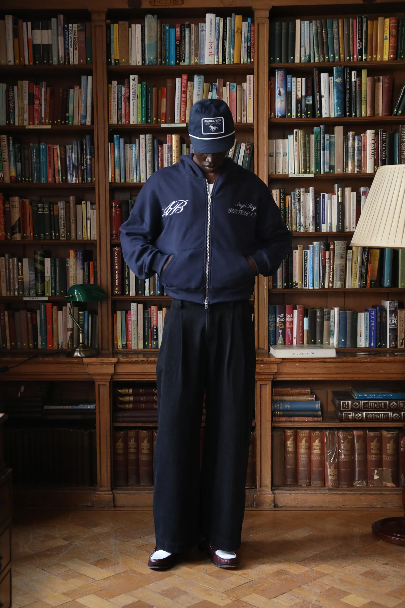 Angel Boy Script Blue Hoodie - Image 8