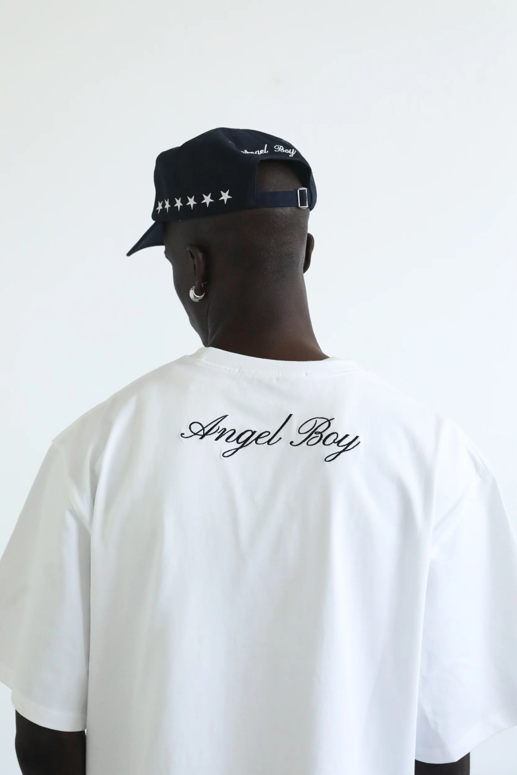Signature White Box Tee - Black - Image 4