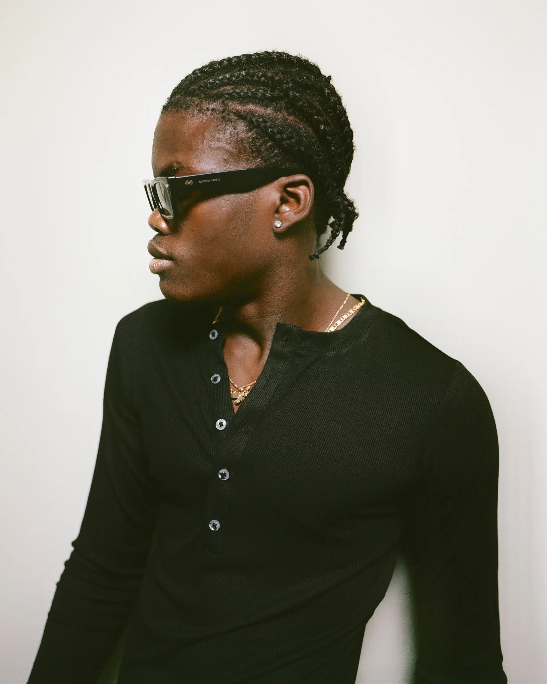 Black Henley Shirt - Image 3