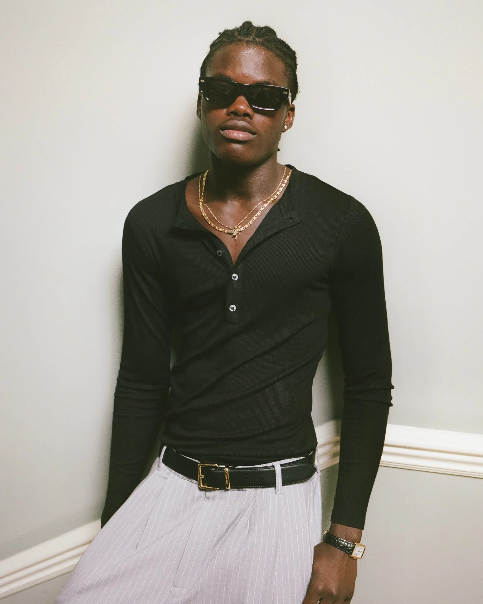 Black Henley Shirt - Image 6