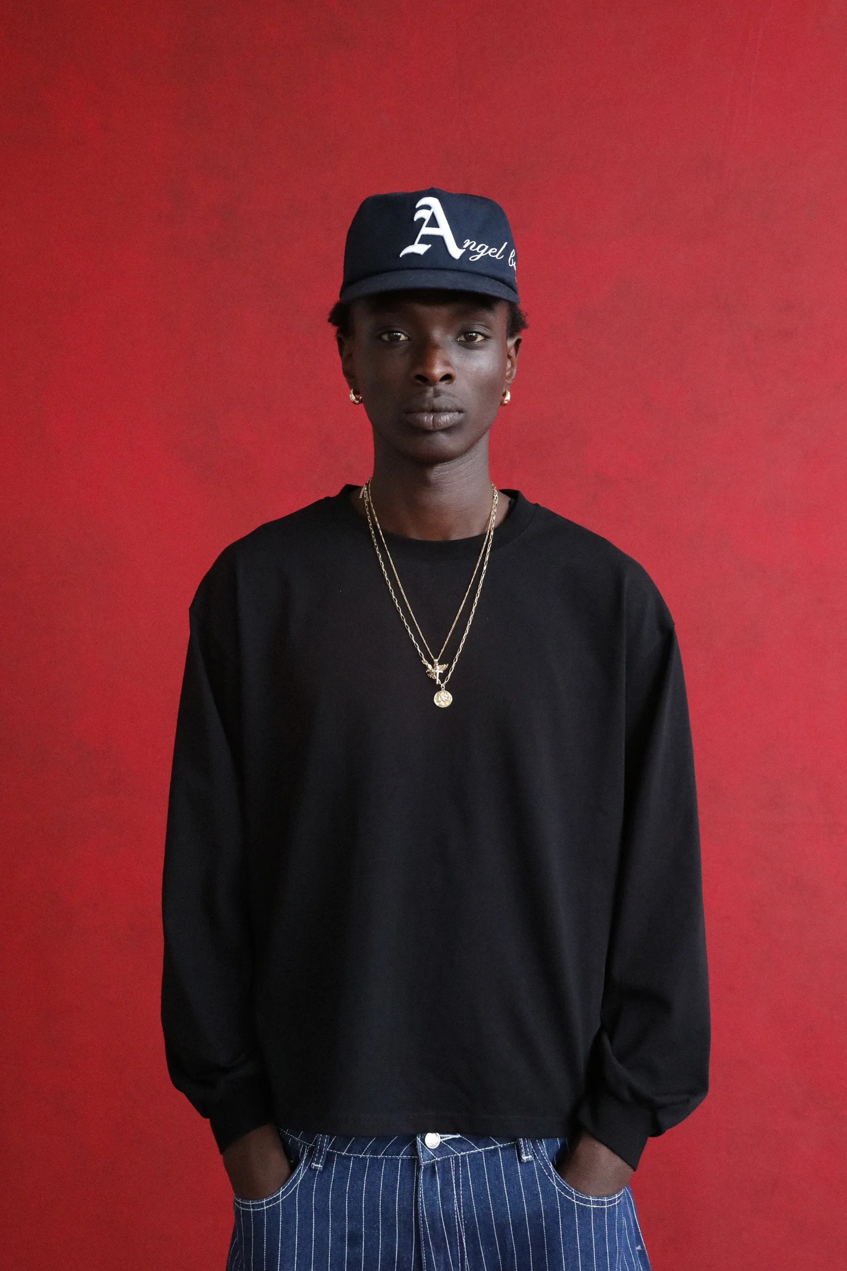 Black Long Sleeve T-Shirt - Image 2