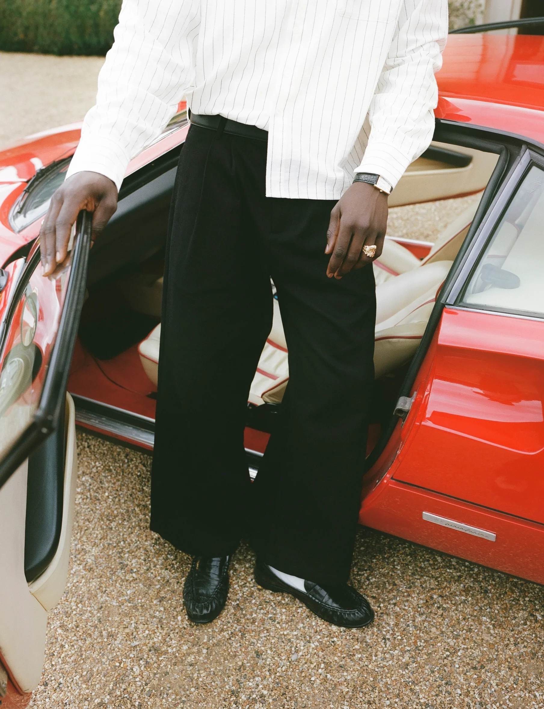 Black Pleated Pants - Image 4