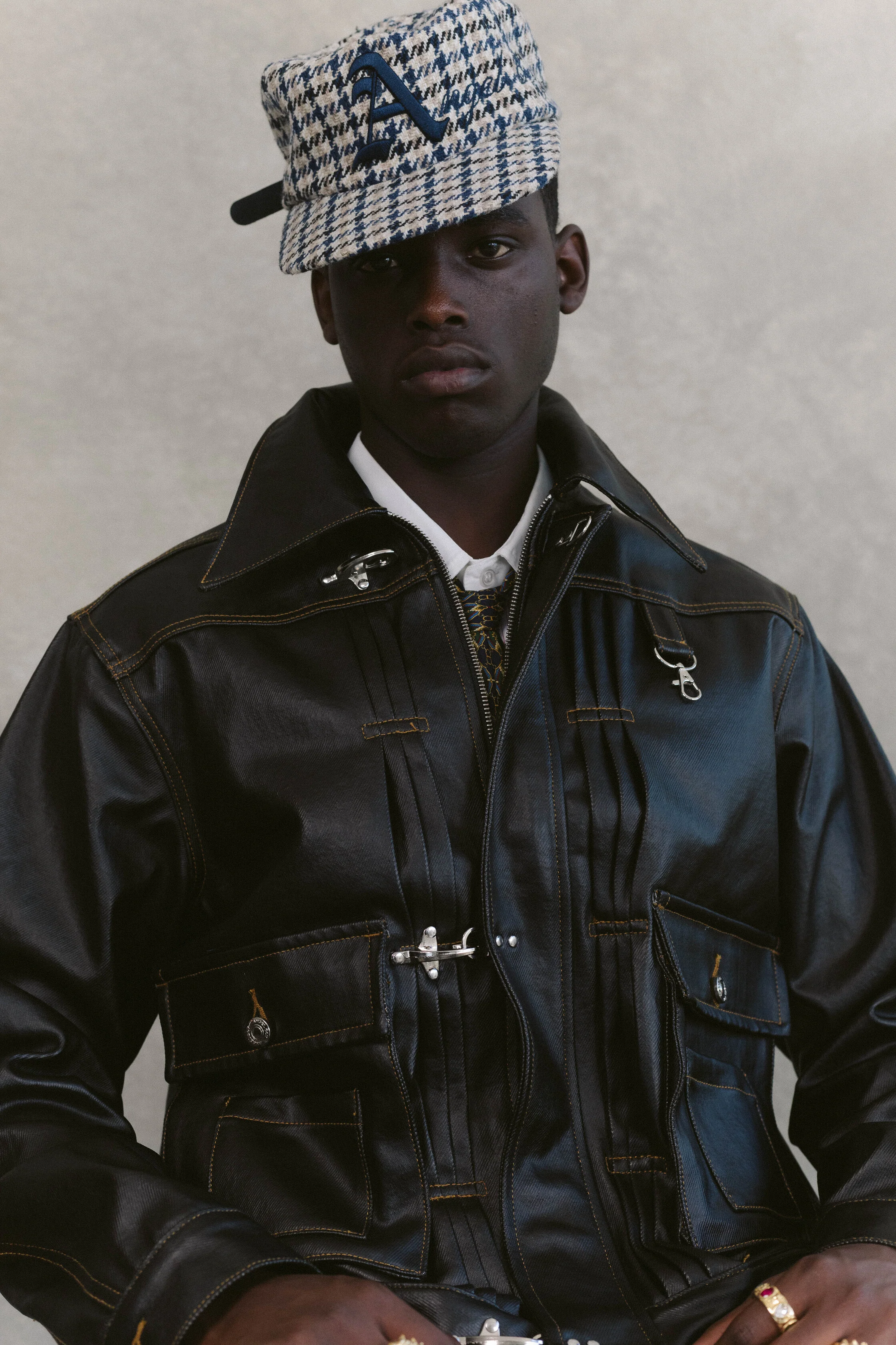 Coated Denim Jacket - Image 10