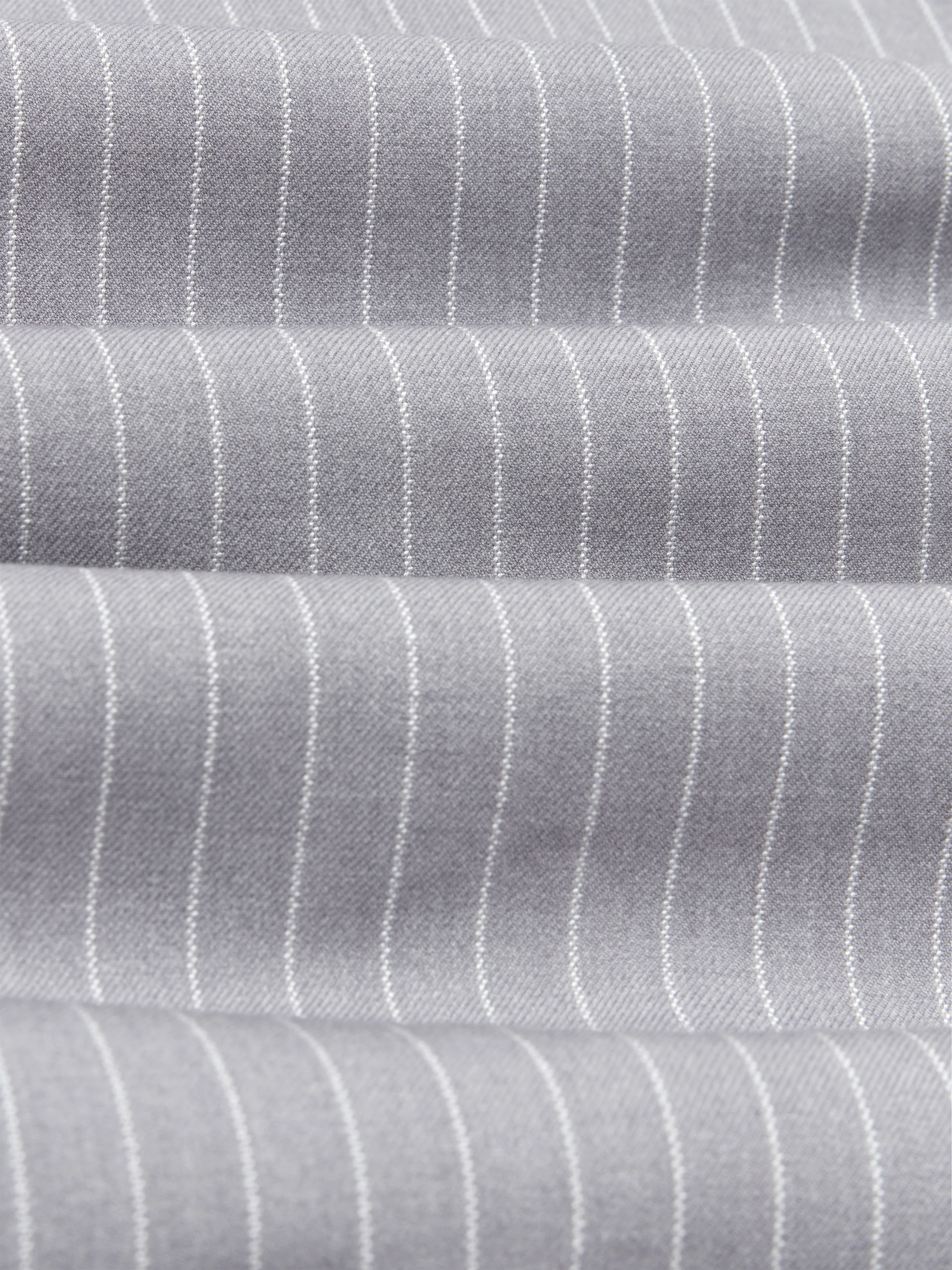 Grey Pinstripe Pants - Image 6