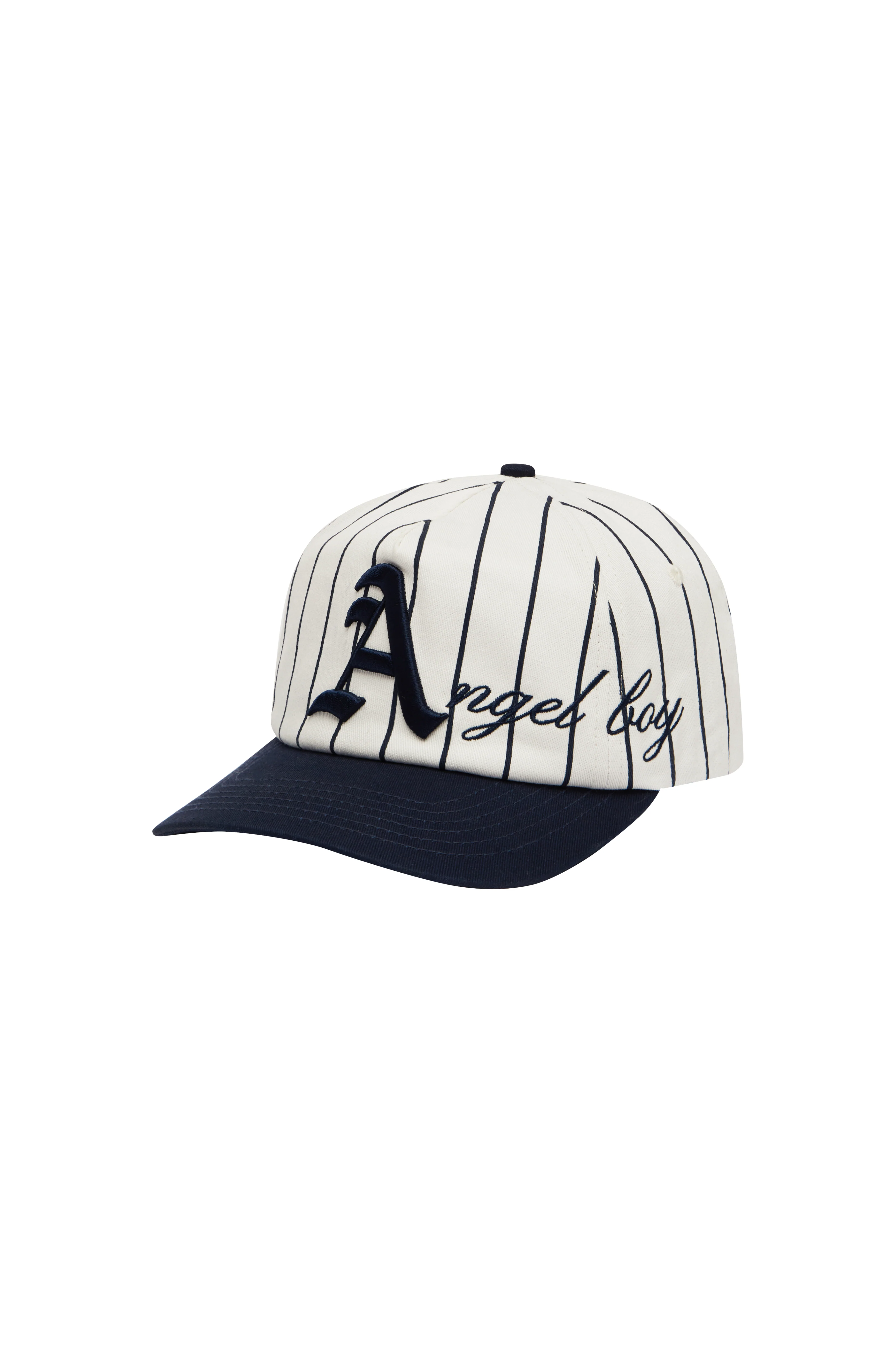 Navy Pinstripe Hat - Image 5