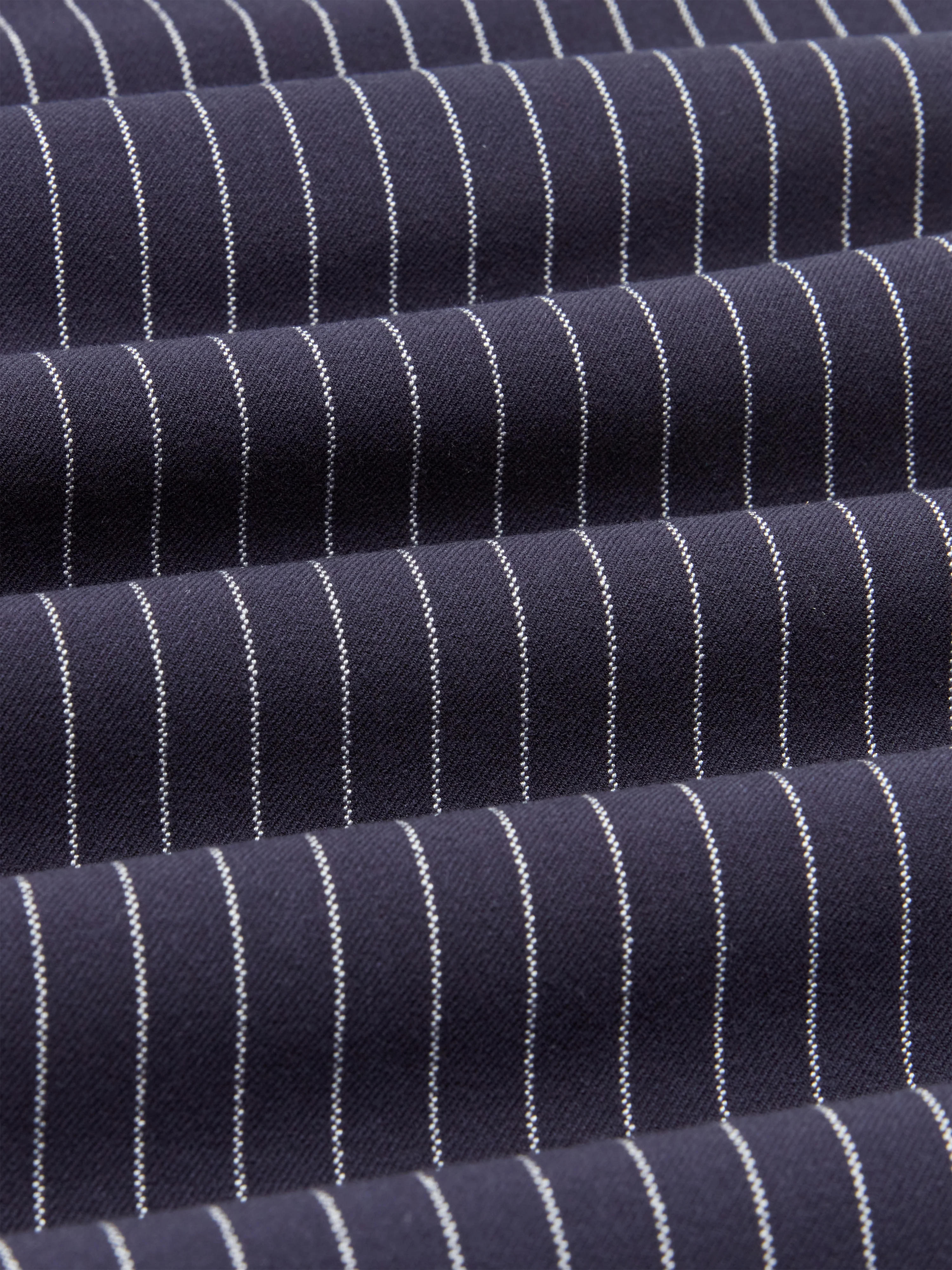 Navy Pinstripe Pants - Image 6