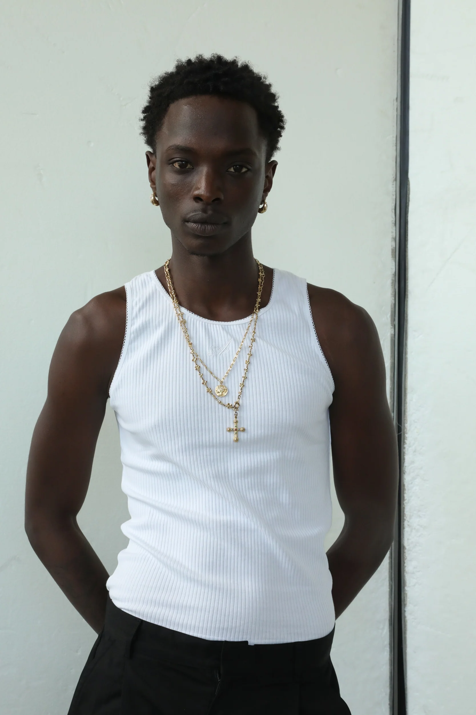 Signature White Singlet - Image 4