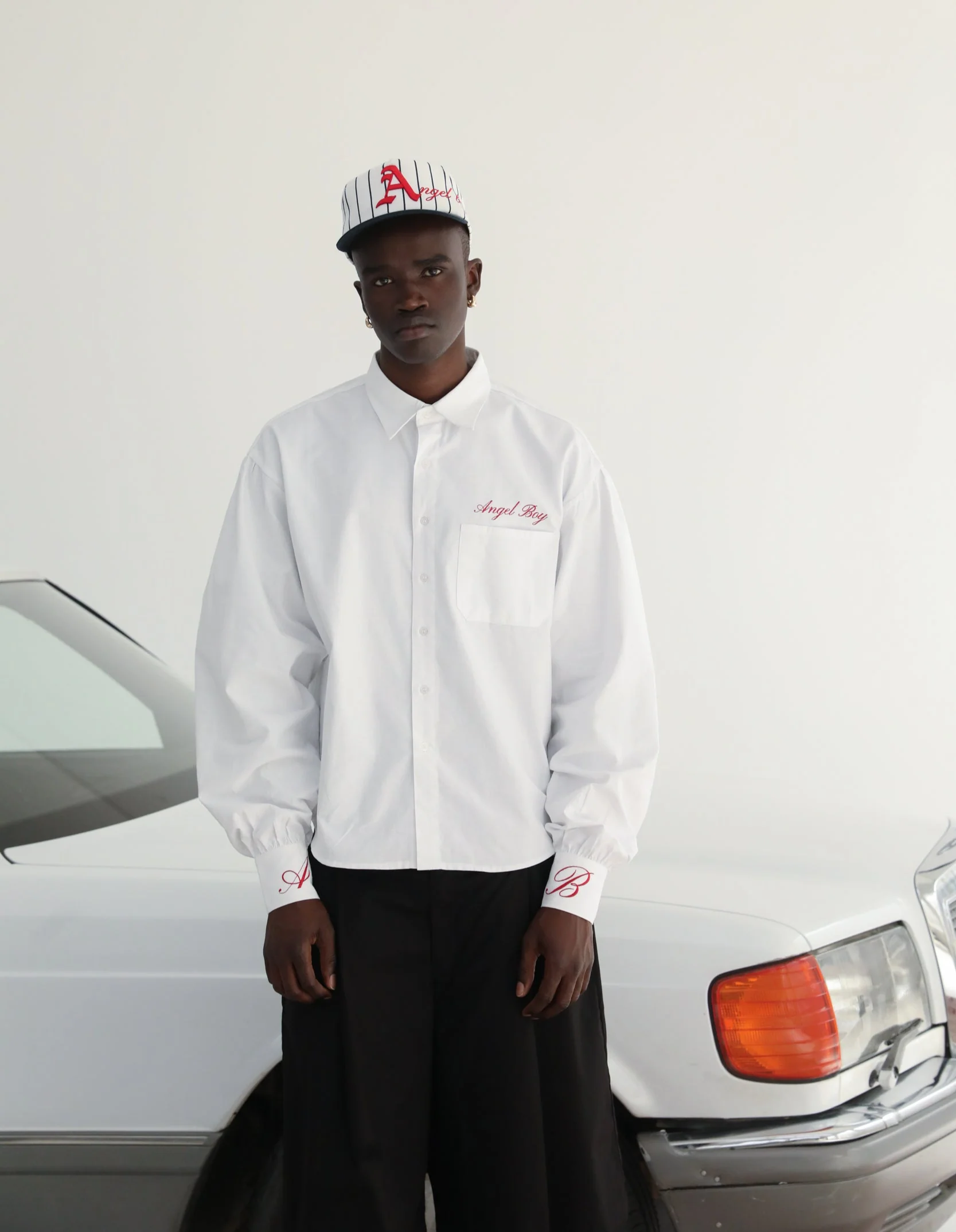 White Long Sleeve Button Up - Image 4