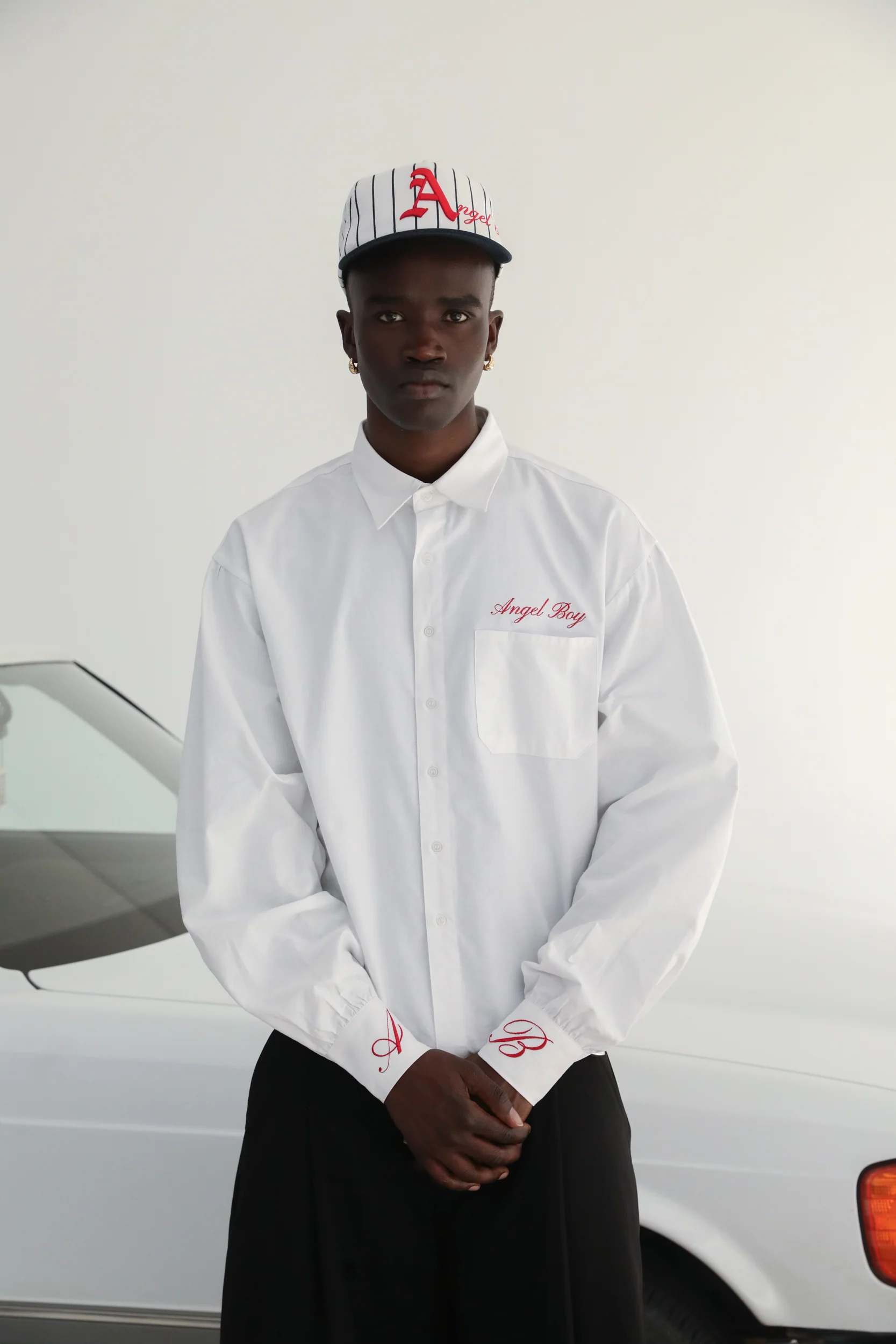 White Long Sleeve Button Up - Image 6