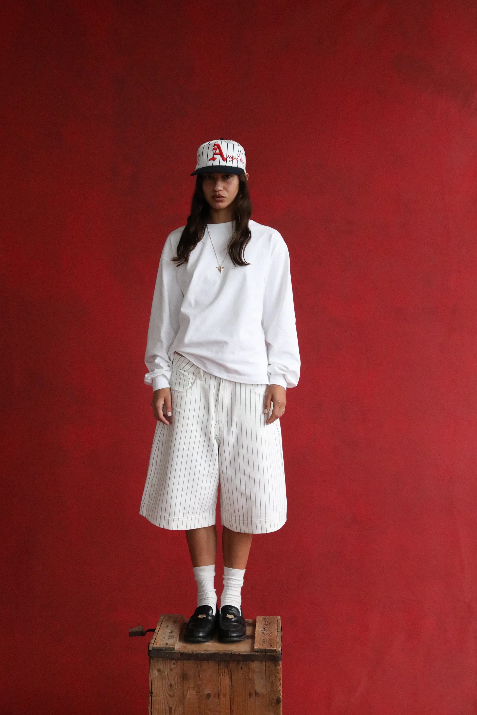 White Long Sleeve T-Shirt - Image 3