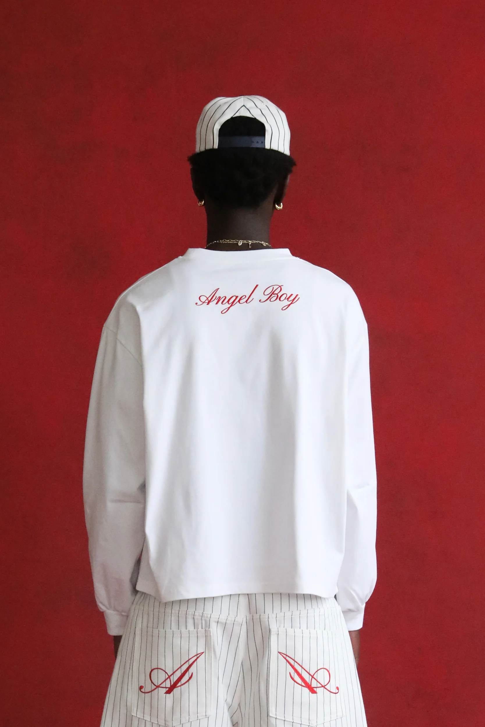 White Long Sleeve T-Shirt - Image 5