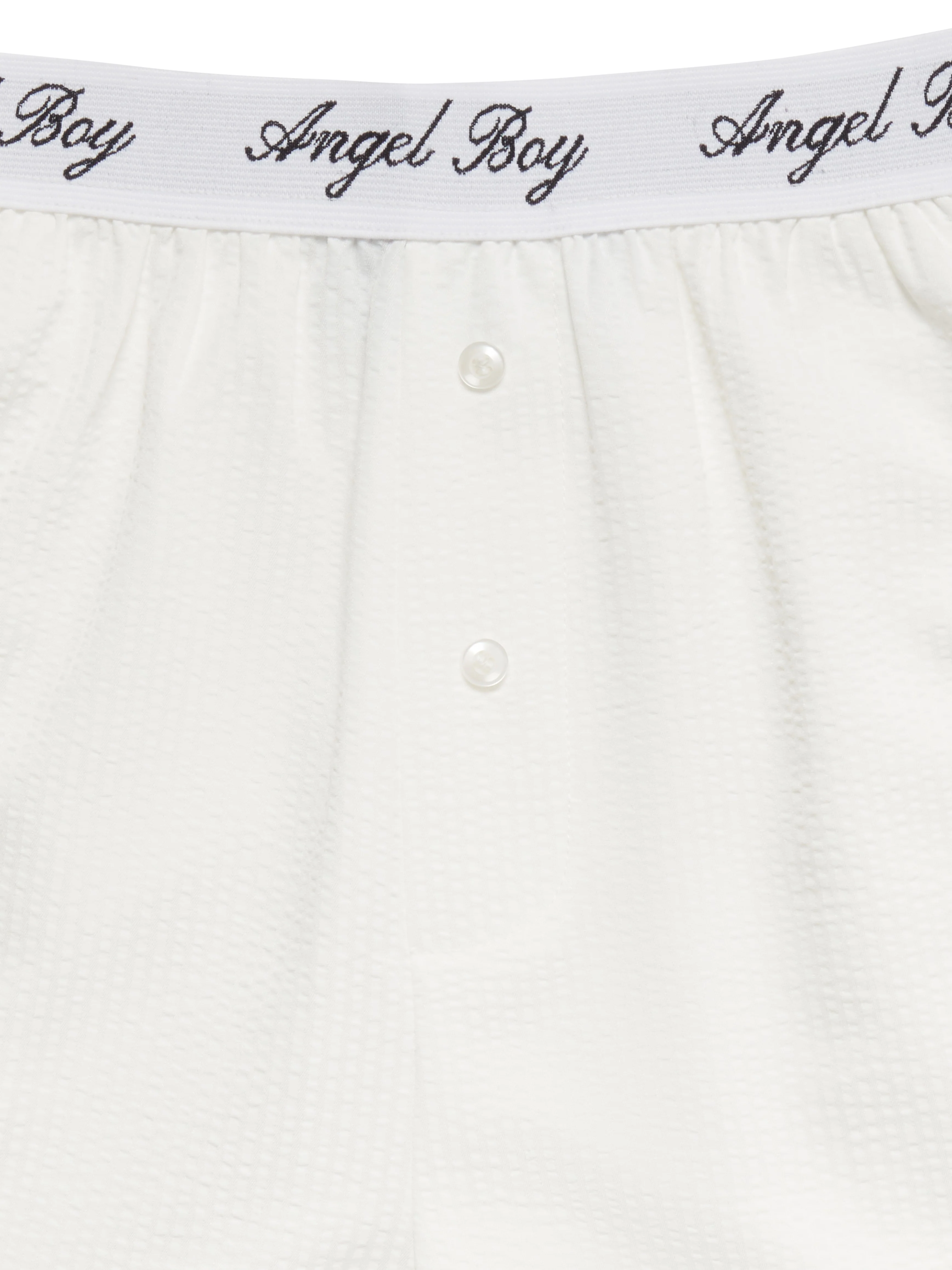 White Pinstripe Boxers - Image 6